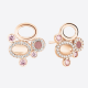 Earrings GALETS Rose RO SER02003