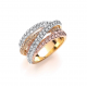 Russian Sparkle Strands Ring