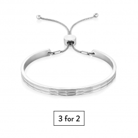 Dalston Bangle - Silver