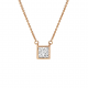 Central Princess Pendant - Rose Gold