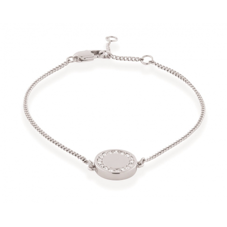 Shoreditch Button Bracelet - Silver