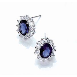 Katherine Royal Blue Earrings