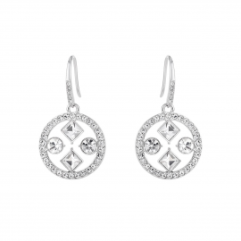 Kensington Disc Drop Earrings