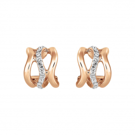 Bayswater Hoop Earrings - Rose Gold Model E2228